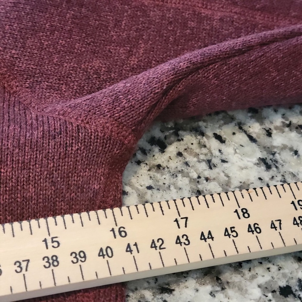 Patagonia Better Sweater 1/4 Zip Fleece Pullover Chianti Burgundy XS 25618 - Picture 9 of 12